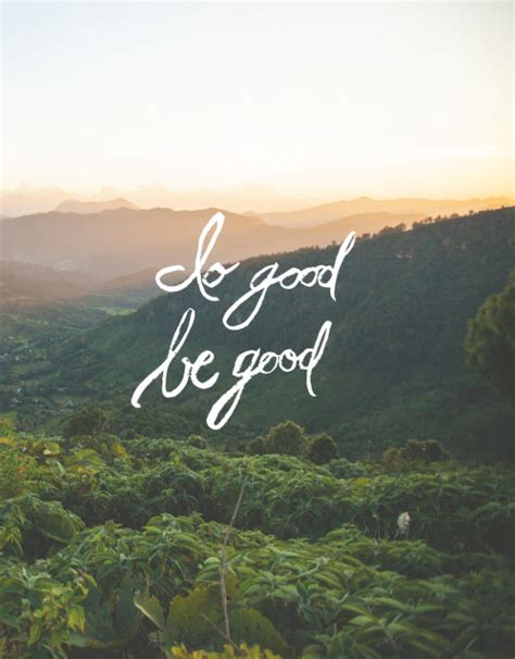 Do Good Be Good Glisten And Grace