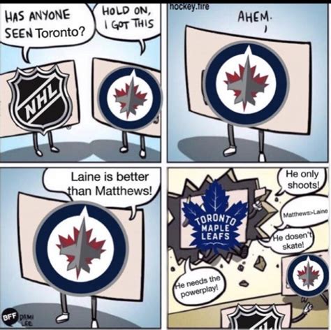 Leafs Score Meme 130 Falling Leafs Ideas In 2021 Hockey Humor Hockey