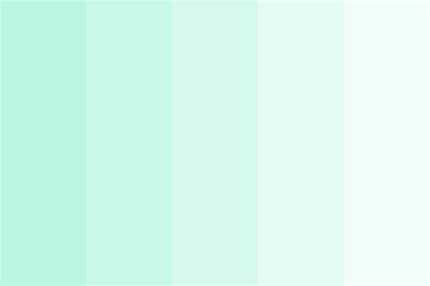 Light Shades Of Aquamarine 2 Color Palette