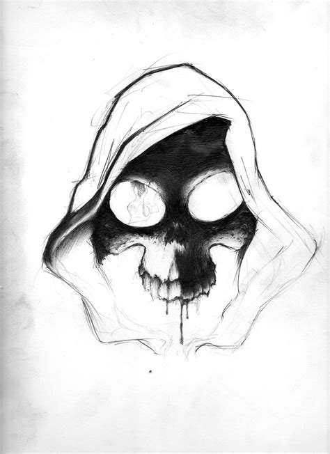 Hooded Skull In Progress By Perthfabricated On Deviantart