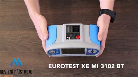 Metrel Eurotest XE MI 3102 BT rozsah dodávky RevizniPristroje cz