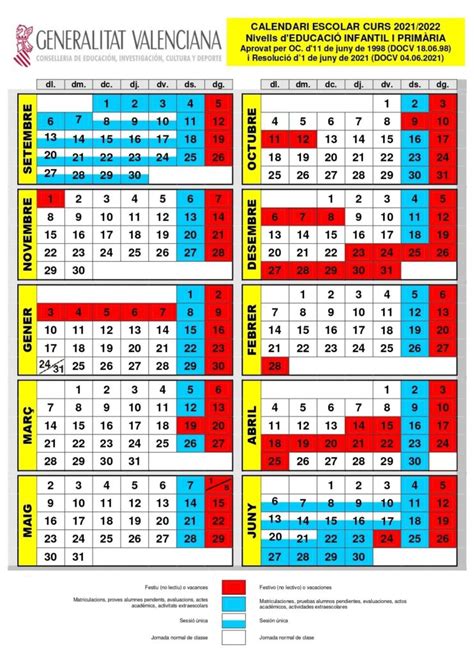 Nuevo Curso Calendario Escolar 2021 2022 Colegio San Jos 233 De Cluny