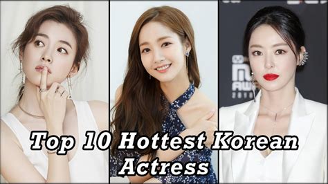 Top 10 Hottest Korean Actress Youtube