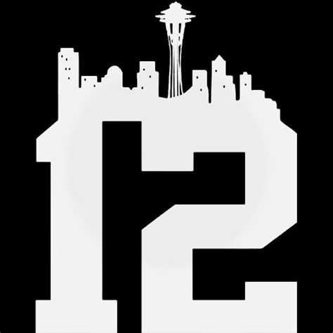 Seattle Seahawks 12th Man Vinyl Decal Sticker