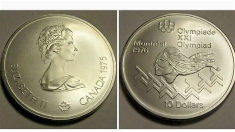 1976 Montreal Olympics Hurdles 10 Dollars Coin Value Youtube