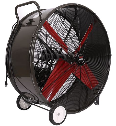 Tpc Heat Buster Portable Drum Fan 60 Inch 30100 Cfm Belt Drive Tpc6016