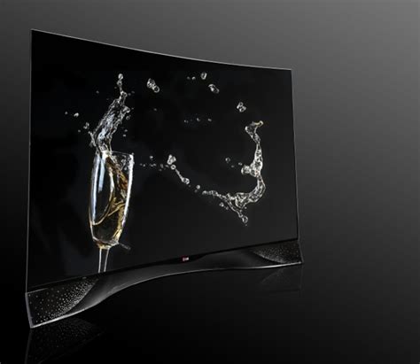 Its All About Bling Lgs Swarovski Encrusted Curved Oled Tv To Be