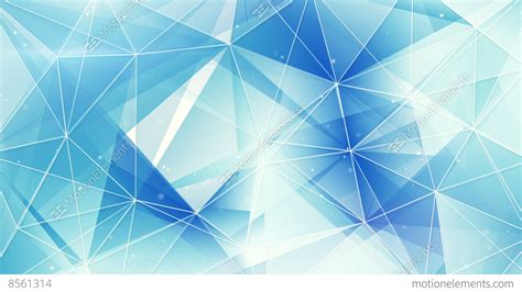 Blue And White Triangles Web Pattern Loopable 4k 4096x2304 Stock