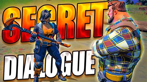 Fortnite Season 6 Secret Dialogue Episode 3 Kyle Npc Secret Dialogue