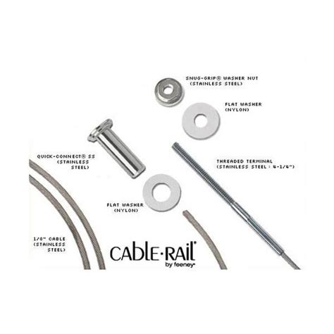 Feeney Cablerail Kit For Prestige Aluminum Rails Aluminum Railing