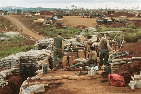 VIETNAM WAR 1968 Khe Sanh Combat Base United States Mari Flickr