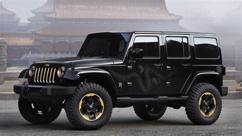 Black Jeep Suv Jeep Wrangler Jeep Car Vehicle Hd Wallpaper