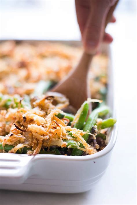 They offer all the fall flavors your family is used to with some lighter ingredients. Healthy Green Bean Casserole