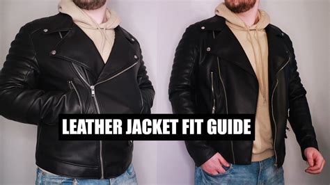 Leather jackets are a men's wardrobe essential! How Should A Leather Jacket Fit You ? - Men's Leather ...