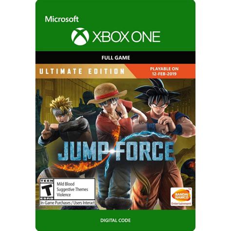 Jump Force Ultimate Edition Xbox One Kodas