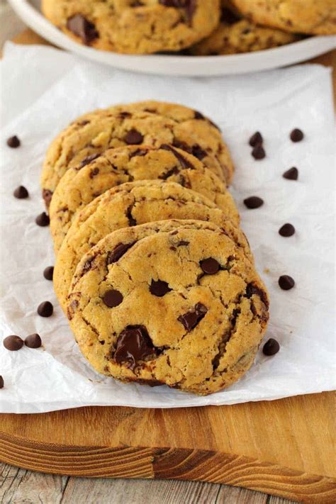 Vegan Chocolate Chip Cookies Soft And Chewy Loving It Vegan