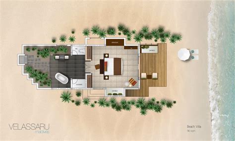 Beachvillafloorplan 1280×771 Pixels Floor Plans Bungalow