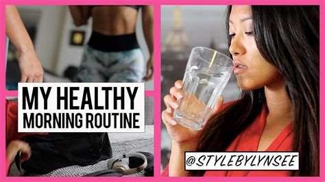 My Healthy Morning Routine Skincare Gym Bag Essentials Workout Clothes Youtube
