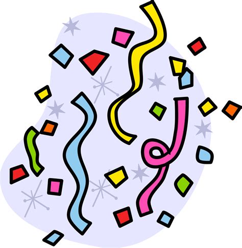 Confetti Clip Art At Vector Clip Art Online Royalty Free