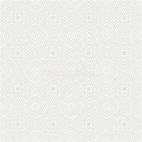 Subtle Vector Geometric Lines Seamless Pattern White And Beige Striped