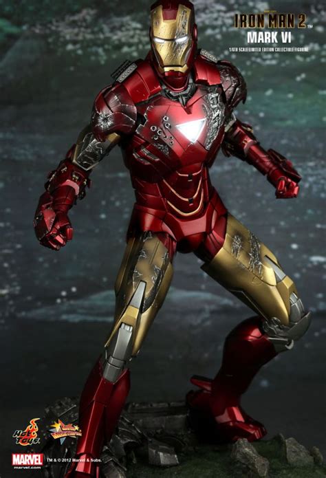 Iron Man Iron Man Mark VI Figure Hot Toys MMS