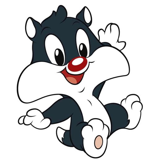 An Image Of A Cartoon Cat With Big Eyes And Claws On His Back Smiling
