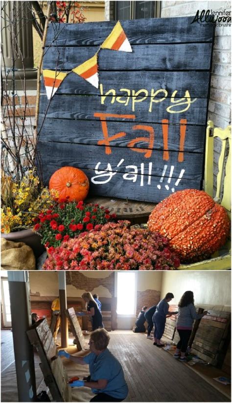 20 Diy Outdoor Fall Decorations Thatll Beautify Your Lawn