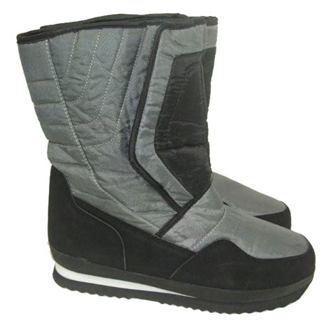 Men's Zipper Snow Boots Wide | Division of Global Affairs
