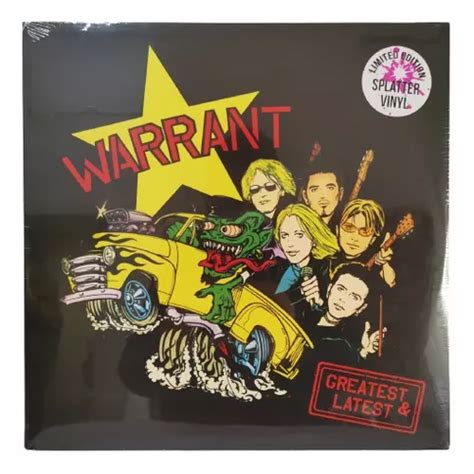 Warrant Greatest And Latest Limited Edition Vinilo Nuevo Cuotas Sin Interés