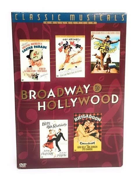 The Classic Musicals Collection Dvd 5 Discs Broadway To Hollywood
