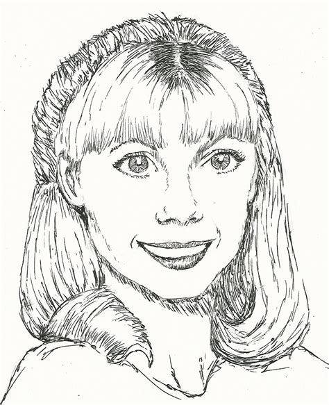 My Ink Portrait Of Olivia Newton John Paul Cunniff