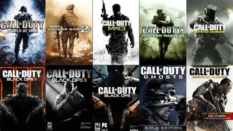 List Of All Games In The Call Of Duty Series 2022