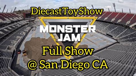 Monster Jam In Snapdragon Stadium San Diego Ca 1282024 Full Show