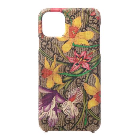 Gucci Gg Supreme Monogram Flora Ophidia Iphone 11 Pro Max Case 786658