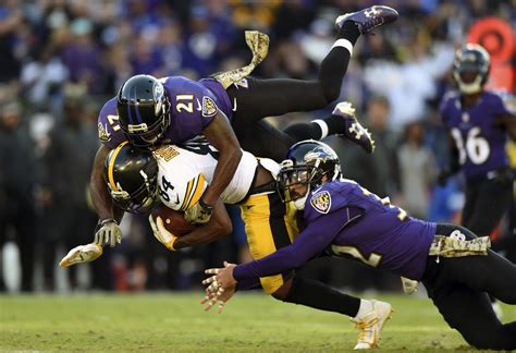Recap Ravens Take Afc North Lead With 21 14 Win Over Sloppy Steelers Baltimore Sun