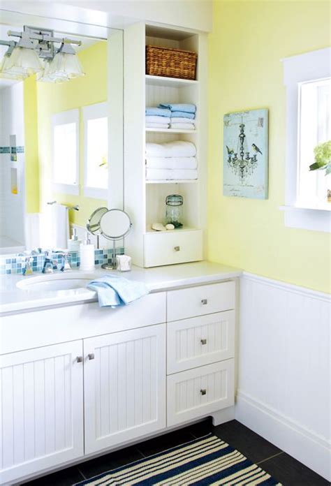 20 Pale Yellow Bathroom Decor