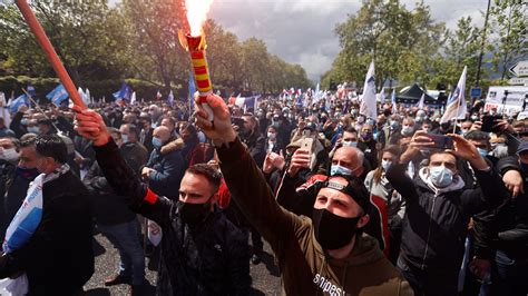 Thousands Of French Police Protest In Call For More Protection The