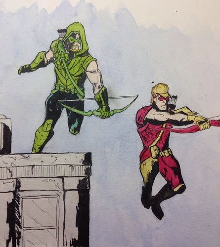 Green Arrow And Speedy Alec Flickr