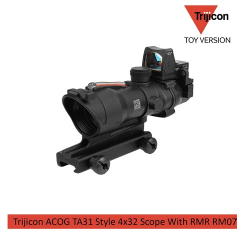 Trijicon Acog Ta31 Style 4x32 Scope With Rmr Rm07 Bbgunzone