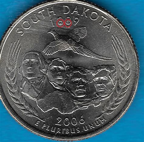 It is difficult to troubleshoot as it is a very common problem. 2006 p - south dakota state quarter error coin - reverse ...