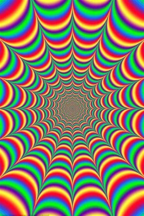 Fractal Illusion Poster 24x36 Shrink Wrapped Trippy 4056 Ebay