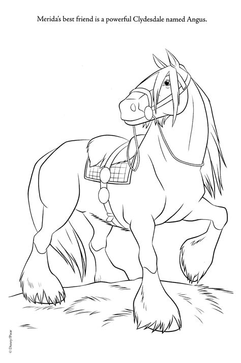 On our site you will always find spirit horse coloring pages and other images to your liking. Brave coloring pages | Horse coloring pages, Disney ...