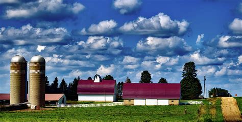 Iowa Farm Panorama Photograph By Mountain Dreams Fine Art America