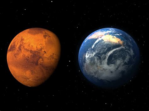 Distance To Mars In Time