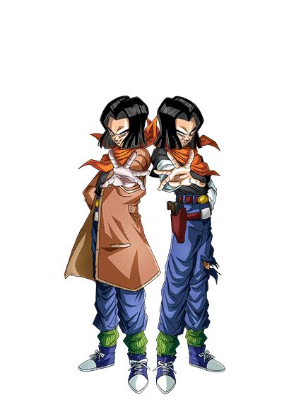 Evil Stained Androids Android 17 And Hell Fighter 17