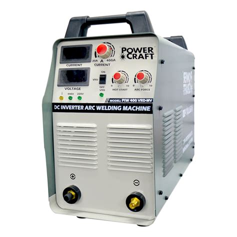 Powercraft DC ARC Welding Machine Multi Voltage PIW 400VRD MV