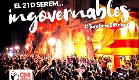 Los CDR llaman a "la batalla" ante la sede del Consejo de Ministros