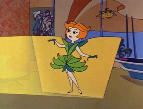 Projection Chic Jane Jetson Tries On Clothes In The Future History