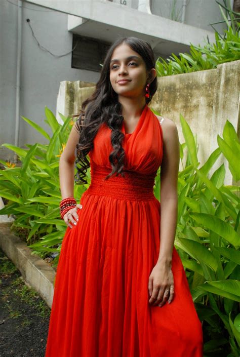 Telugu Actress Sheena Shahabadi Latest Stills In Red Dress Photos