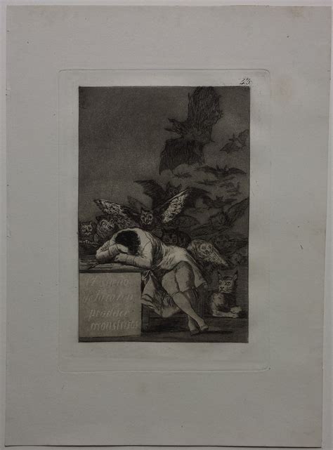 Goya Archives Francisco Goya El Sueño De La Razon Produce Monstruos 1797 99